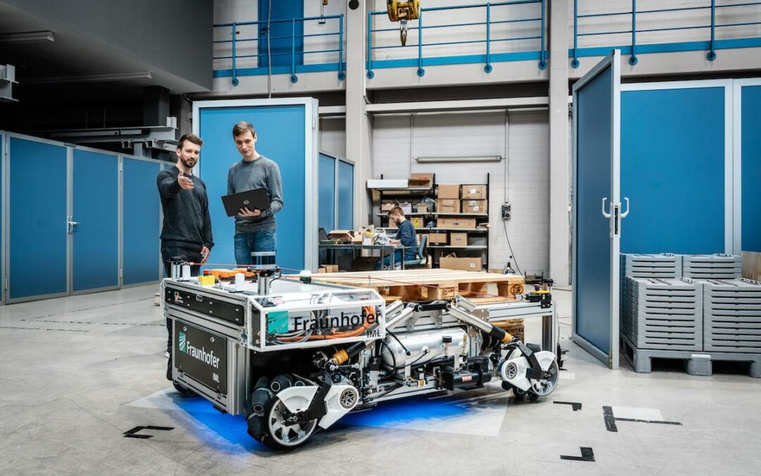 »We made it happen«: Silicon Economy-Forschenden berichten über Entwicklung des Transportroboters »Odyn«