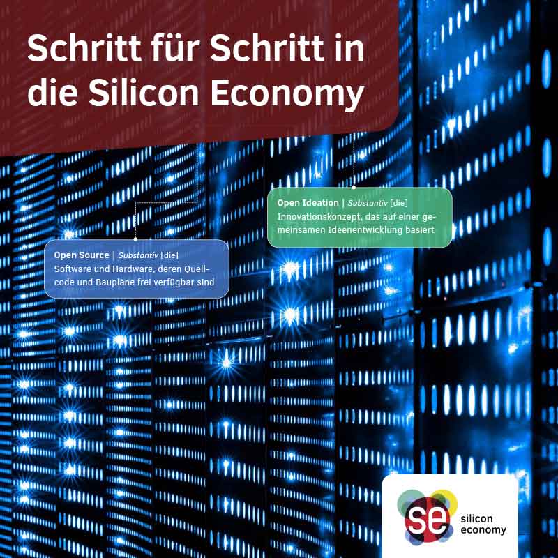 Broschüre Schritt für Schritt in die Silicon Economy